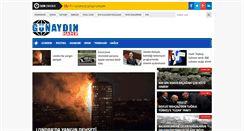 Desktop Screenshot of gunaydinhaber.com